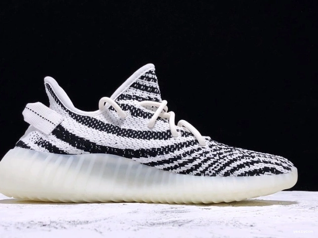 350 White Adidas V2 Boost Black CP9654 Yeezy Zebra 0801
